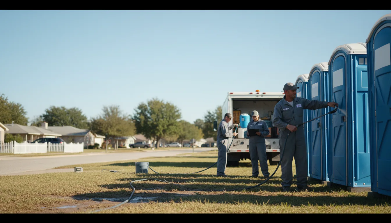 Long-Term Portable Toilet Rental in Carrington, ND near me